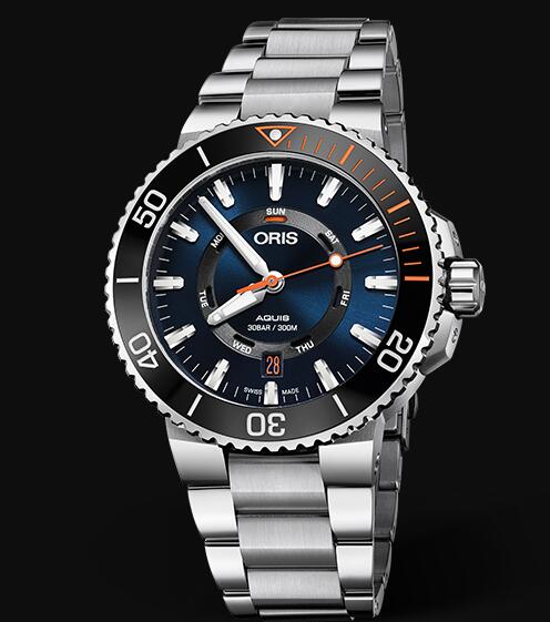 Review Oris Aquis 43.5mm STAGHORN RESTORATION LIMITED EDITION 01 735 7734 4185-Set MB Replica Watch